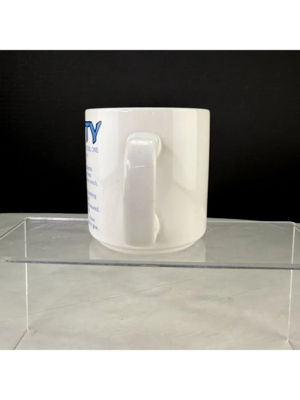 Vintage Papel Poetry Marci G Betty 10 ounce Coffee Cup Mug